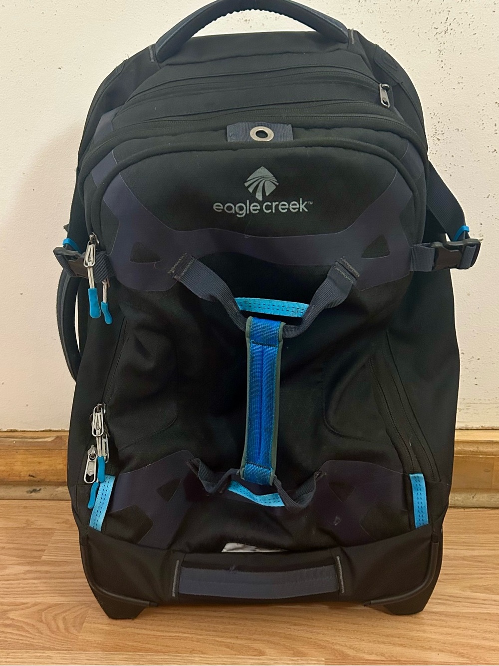 Eagle Creek Load Warrior Rolling Duffel 22” Plane Carry On Travel Bag READ NOTES